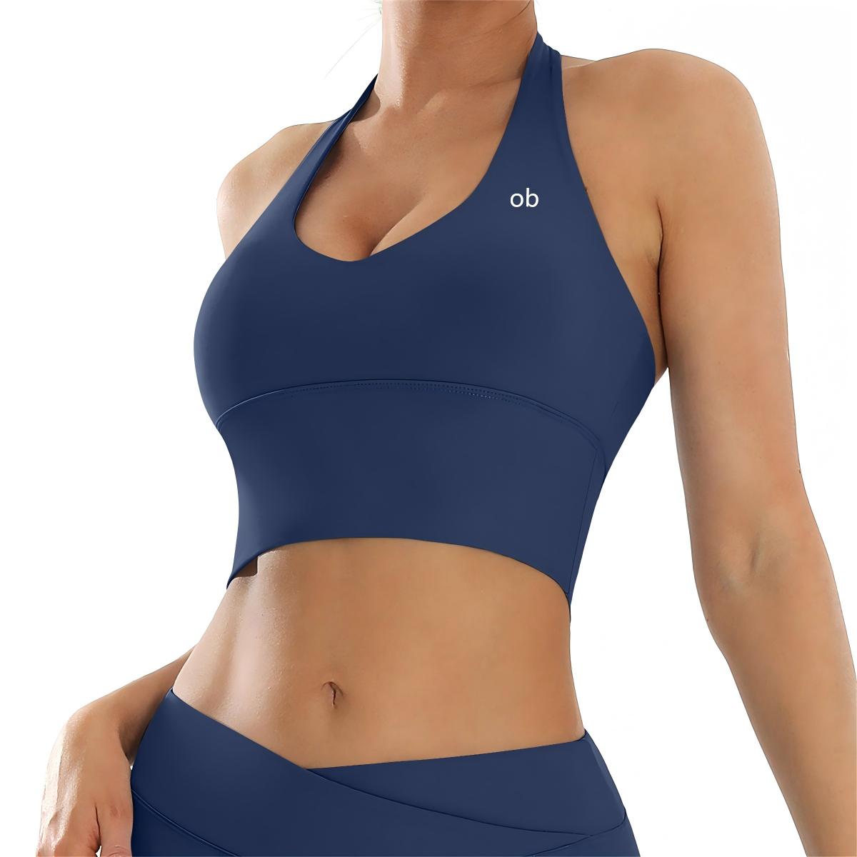 Sports Bra Racerback - Sutiã de ioga feminino respirável estilo