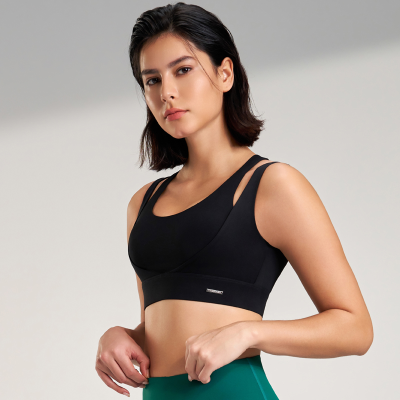 Tops esportivos femininos giná - Sports Bra Racerback avaliação e preço